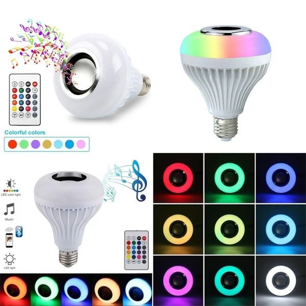 لامپ اسپیکر دار RGB